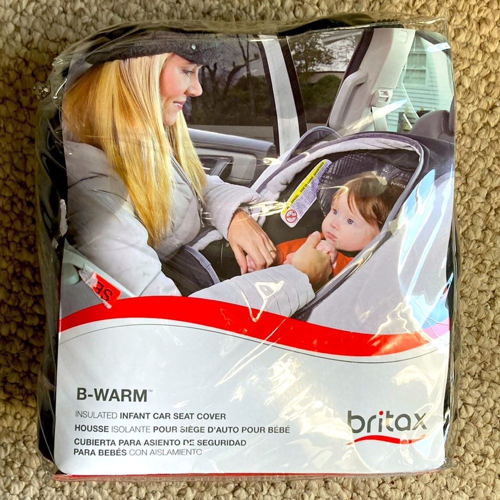 Britax B-Warm insulated infant car seat cover